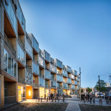 Big Builds Winding Wall Of Affordable Housing In Copenhagen Prefab