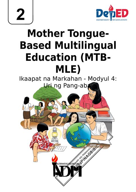 Mtb2 Q4 Mod4 Uring Pang Abay V3 Mother Tongue Based Multilingual