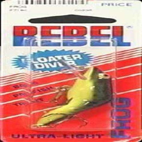 Rebel Green Wee Frog Bullfrog 38 Ounce Ultra Lightfloater Diver