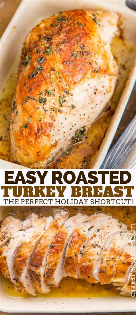 Get the recipe from somewhat simple. Roasted Turkey Breast - Dinner, then Dessert