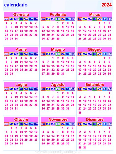 Calendario 2024 Bonito Cool Top Popular Famous New Or