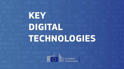 Key Digital Technologies For The Future Of Europe Ict 2018 Youtube
