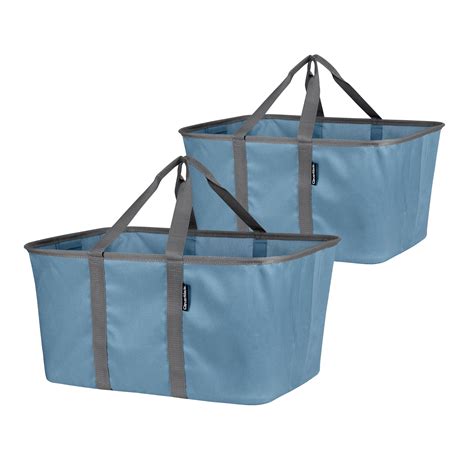 Clevermade Collapsible Fabric Laundry Baskets Foldable Pop Up Storage