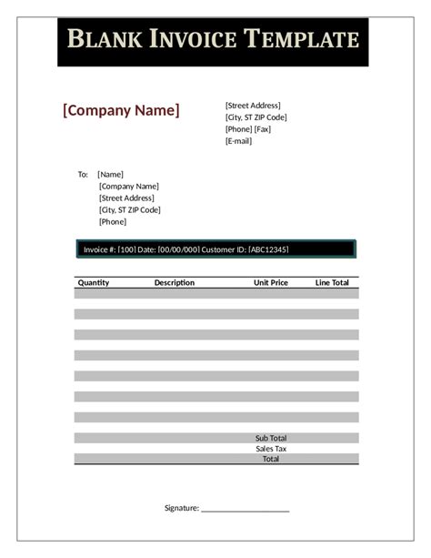 Freelance Invoice Template Fillable Printable Pdf And Forms Porn Sex Picture