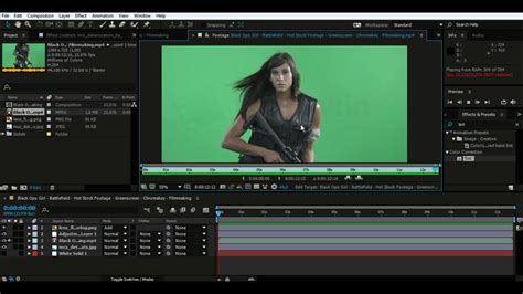 How To Green Screen Vfx Breakdown Compositing After Effcets Youtube