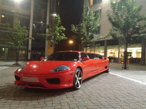 The Ferrari 360 Modena Limo Is Definitely Worlds Fastest Way To Get