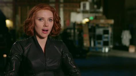 Scarlett Johansson And Black Widow In Avengers Age Of Ultron Vbox7
