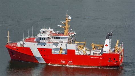 Canadian Coast Guard Formally Takes Third Science Vessel Into Service