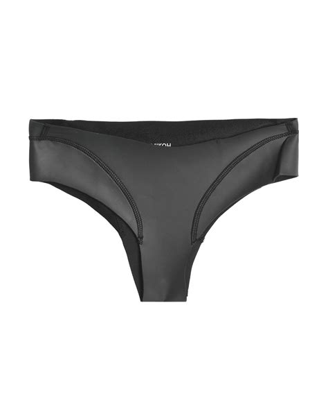 Mikoh Swimwear Neoprene Swim Brief In Black Lyst