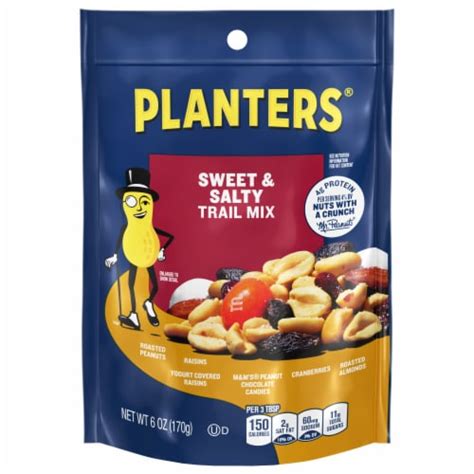 Planters Sweet And Salty Trail Mix 6 Oz Dillons Food Stores