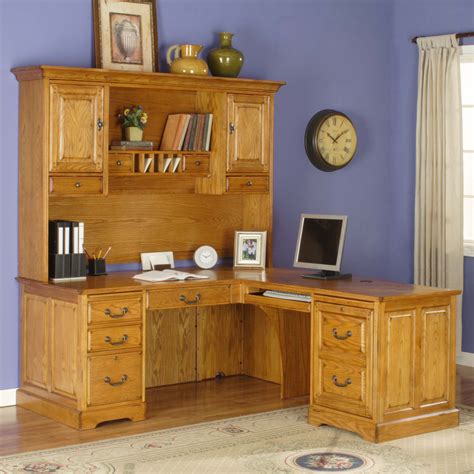 Whalen Cambridge L Shaped Computer Desk With Optional Hutch At Hayneedle