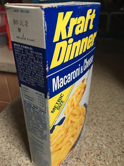 This Unopened Box Of Kraft Dinner Thats Older Than I Am R
