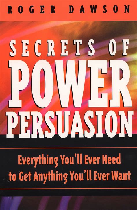 Secrets Of Power Persuasion By Roger Dawson Penguin Books New Zealand