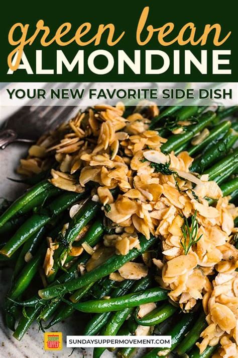 Pat catfish fillets dry with paper towels; Crisp green bean almondine is a simple side dish made ...