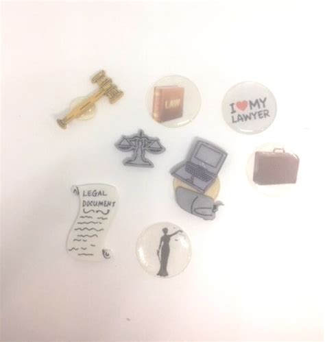 Lawyer Law Attorney Themed Push Pins Or Magnets X8 Cubicle Etsy