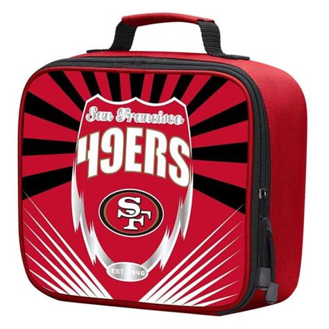 Nfl San Francisco 49ers Adult Kids Insulated Lunch Box Bag School Bag