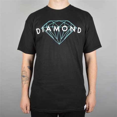 Diamond Supply Co Brilliant Skate T Shirt Black Skate Clothing