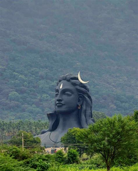 Adiyogi Shiva Statue Coimbatore Tamilnadu Shiva Photos Shiva