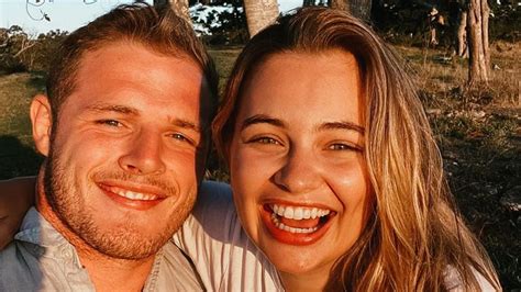 Nrl News South Sydney Star Tom Burgess Engaged To Tahlia Giumelli The Courier Mail