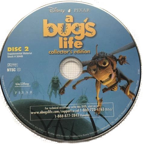 Disney•pixar A Bugs Life Collectors Edition Included Game Cover Or
