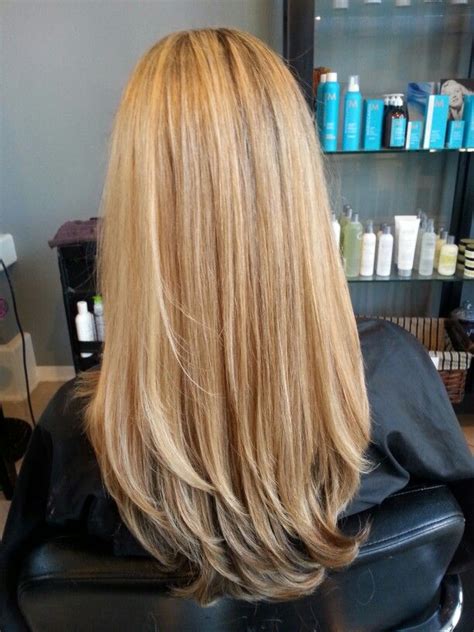 Mixed blonde hair colors 55. 8/3 light blonde with gold mostly at base. | Honey blonde ...