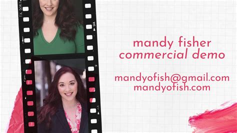 Mandy Fisher Commercial Demo YouTube
