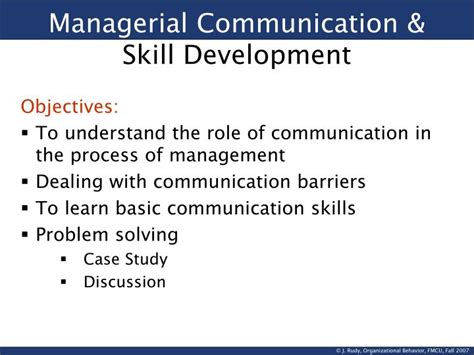 Ppt Managerial Communication And Skill Development Powerpoint