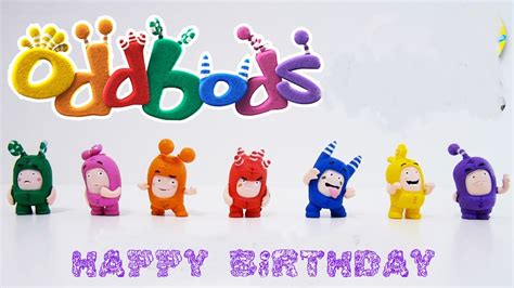 Oddbods Happy Birthday Cards