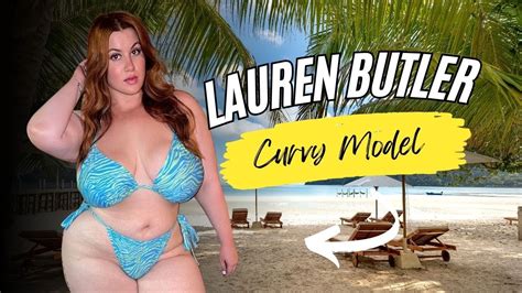 Lauren Butler Curvy Swimwear Model Plus Size Model Fashion Model