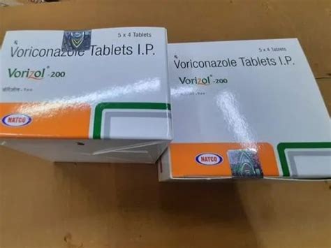Voriconazole Vorizol 200mg Tablets 5x4 Tab Prescription At Rs 800
