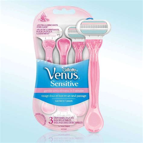 Gillette Venus Sensitive Skin Disposable Womens Razor 6