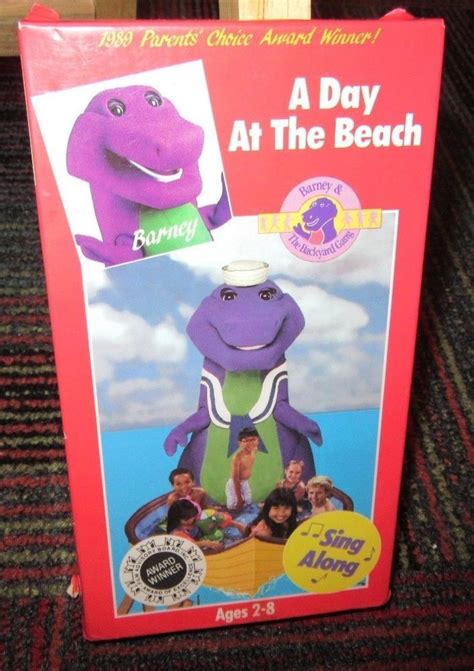 On the beach means you are literally on the sand near the water. BARNEY & BACKYARD GANG: A DAY AT THE BEACH VHS VIDEO ...