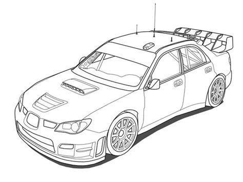 Free pdf generator and print ready. Subaru Car Drawing Coloring Pages