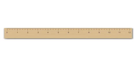 Realistic Wooden Measuring Ruler Template For Your Design 3440451