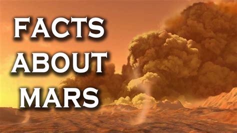 Interesting Cool Fun Facts About Mars Youtube