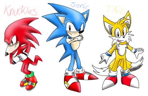 Classic Sonic Team By Teamspike1 On Deviantart