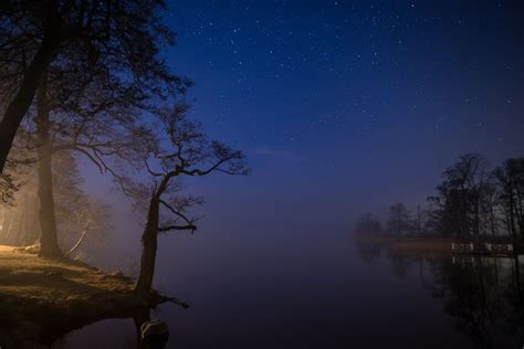 Magic Night At The Lake By Anders Wester Via 500px Night Scene