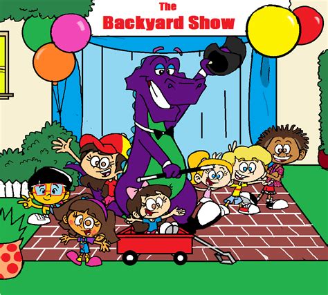 Celebrate 30 years of barney with the video that started it all, complete with interludes from sandy duncan. The Backyard Show- Remake by PurpleDino100 on DeviantArt