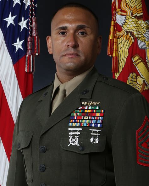 Sergeant Major Joseph Mendez 2nd Marine Logistics Group Press