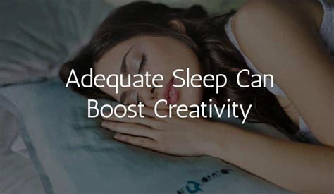 Sleep And Creativity