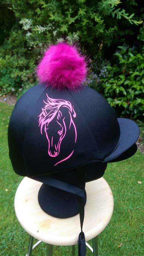 Jockey Riding Hat Cover Horse Elegance Nelson Ashby