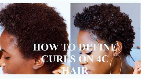 How To Define Curls On B C Natural Hair Detailed Youtube