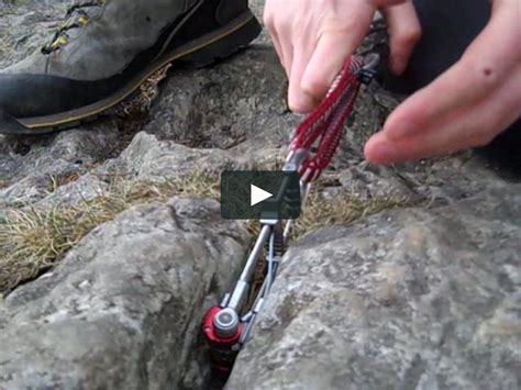 How To Set Up A Rock Climbing Anchor On Vimeo