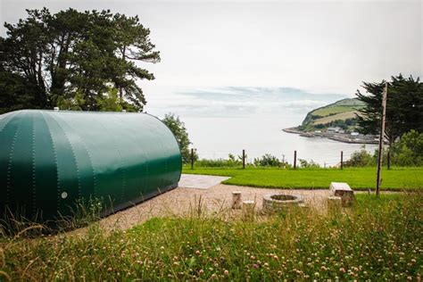 Further Space At Glenarm Castle Ocean View Luxury Glamping Pods Ballymena Camping à Glenarm