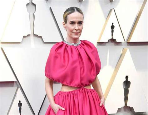 Sarah Paulson From Celebs In Pink E News