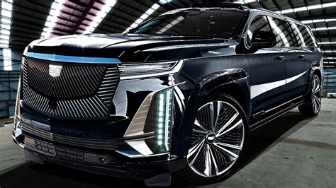 New Cadillac Escalade 2024 Facelift And Iq Model The Biggest All