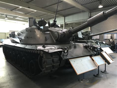 Kampfpanzer 70 Mbt 70 Prototype At The Wehrtechnische Studiensammlung