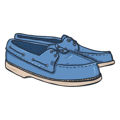 Royalty Free Boat Shoe Clip Art Vector Images