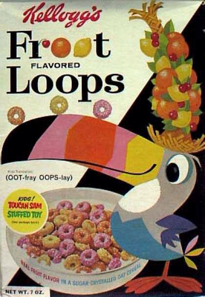 Froot Loops Cereal Packaging Vintage Packaging Cereal