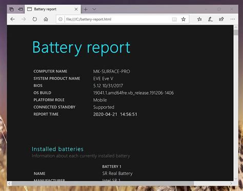 Windows 10 How To Check Battery Health With The Powercfg Battery